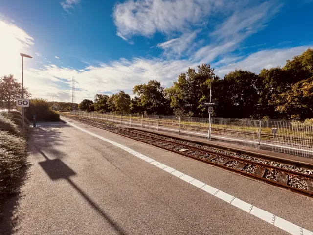 Billede af Hvidbjerg Station.