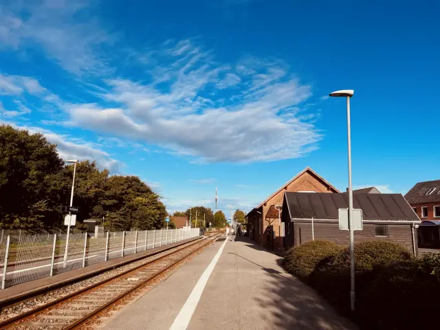 Billede af Hvidbjerg Station.