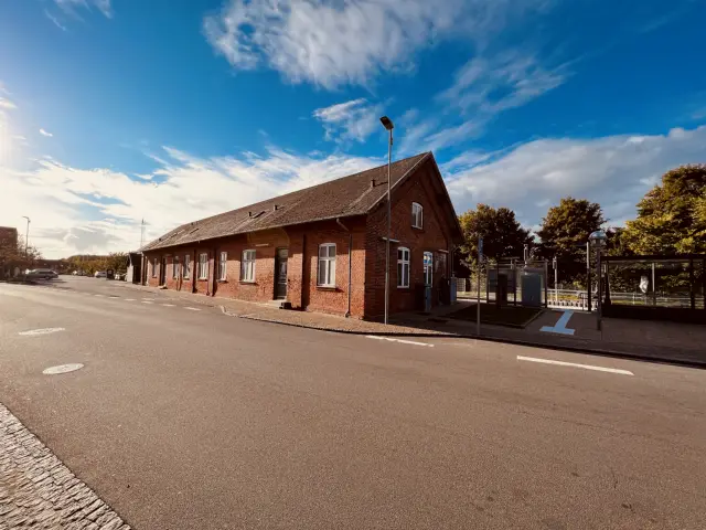 Billede af Hvidbjerg Station.