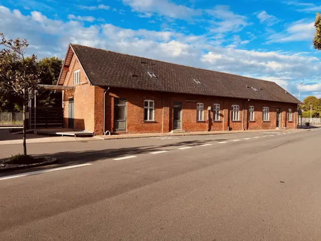 Billede af Hvidbjerg Station.