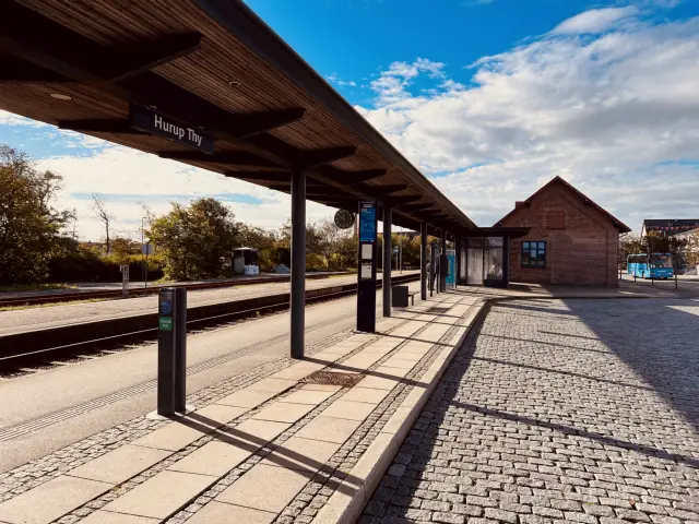 Billede af Hurup Thy Station.