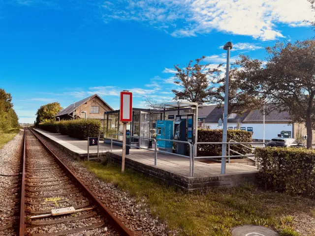 Billede af Hørdum Station.