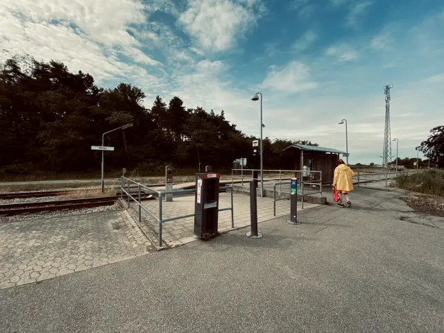 Billede af Melby Station - Station er nedrevet, men Melby Station har ligget her.