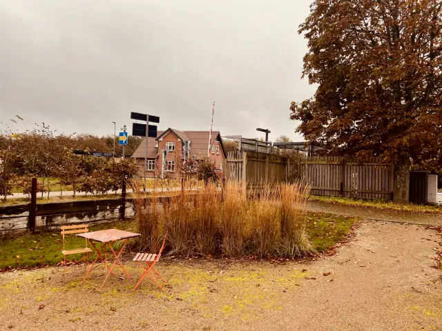 Billede af Humlum Station.