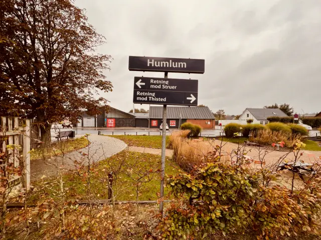Billede af Humlum Station.