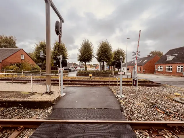 Billede af Hjerm Station.