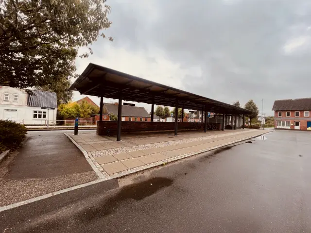 Billede af Hjerm Station.