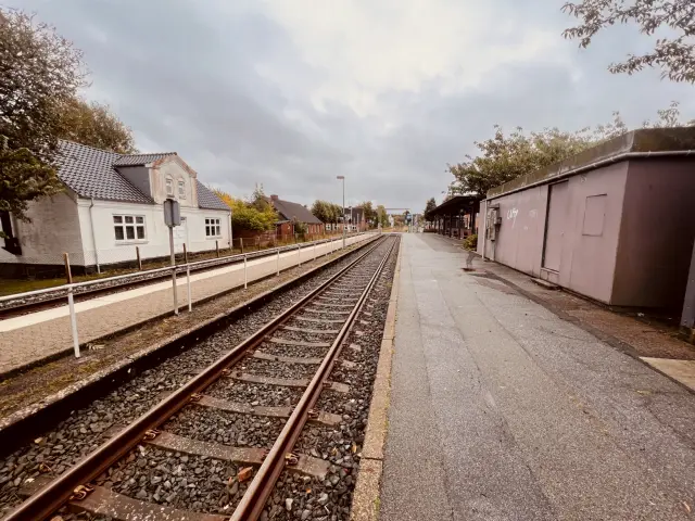 Billede af Hjerm Station.