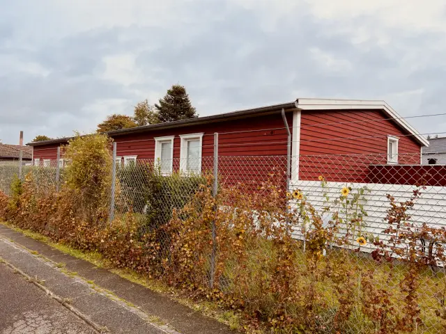 Billede af Holstebro Sydbanegårds varehus.