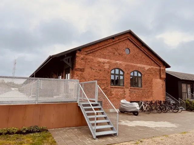 Billede af Holstebro Stations varehus.