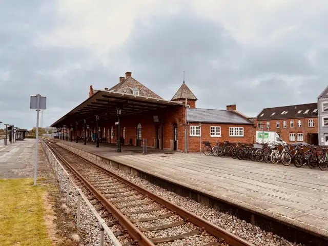 Billede af Holstebro Station.