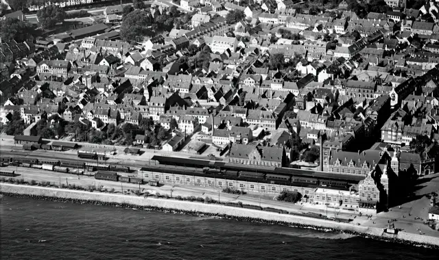 Billede af Helsingør Banegård.