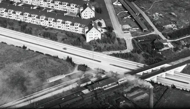 Billede af Jægersborg S-togstrinbræt.