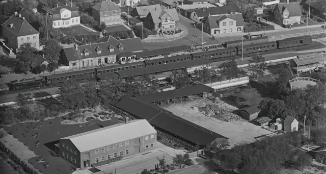 Billede af Birkerød Station.