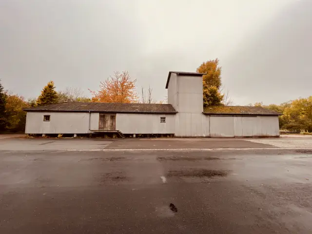 Billede af Kornlagret ved Espe Station.