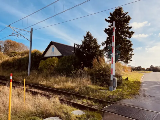 Billede af Hallendrup Billetsalgssted.
