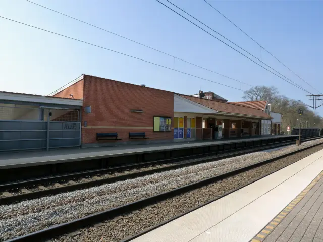 Billede af Aarup Station.
