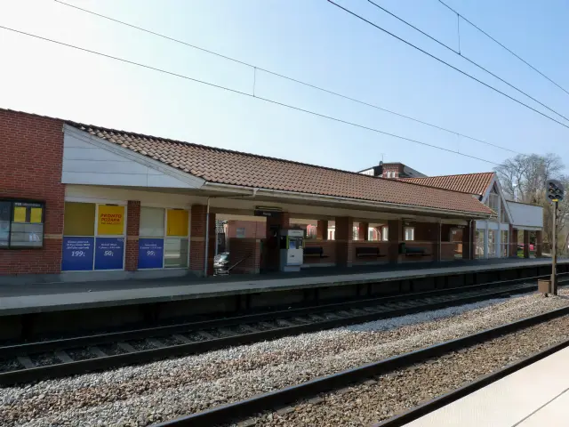 Billede af Aarup Station.