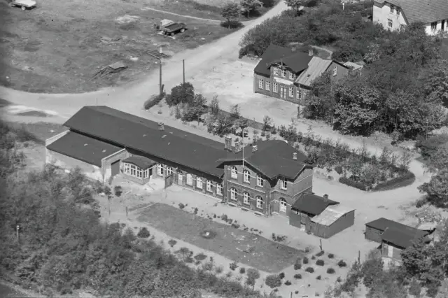 Billede af Løgumkloster Amtsbanegård.