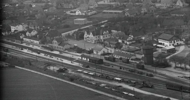 Billede af Tinglev Station.