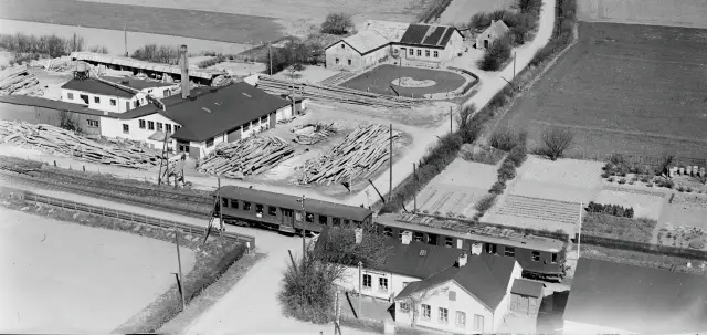 Billede af Hammelev (Sønderjylland) Billetsalgssted med Sidespor.