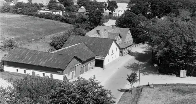 Billede af Sønder-Hostrup Stationskro.