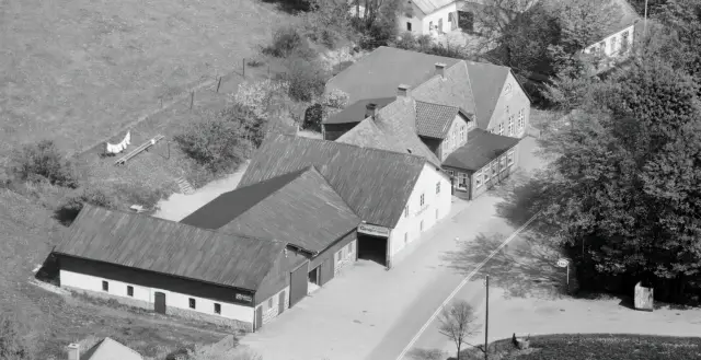 Billede af Sønder-Hostrup Stationskro.