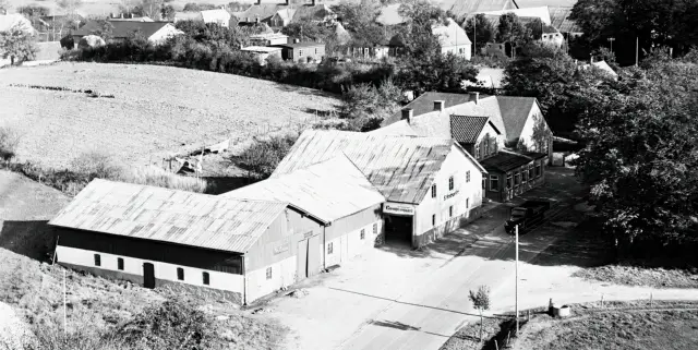 Billede af Sønder-Hostrup Stationskro.