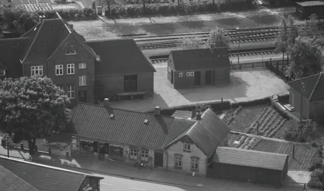Billede af Hjordkær Station.