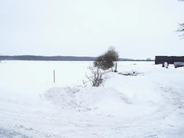 Billede af Langeslund-Mark Trinbræt - Trinbræt er nedrevet, men Langeslund-Mark Trinbræt har ligget her.