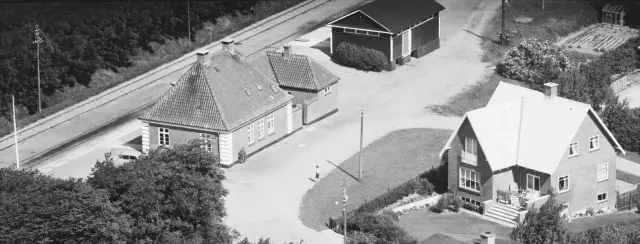 Billede af Hjermitslev Station.