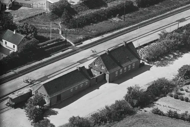 Billede af Sønderskov Station.
