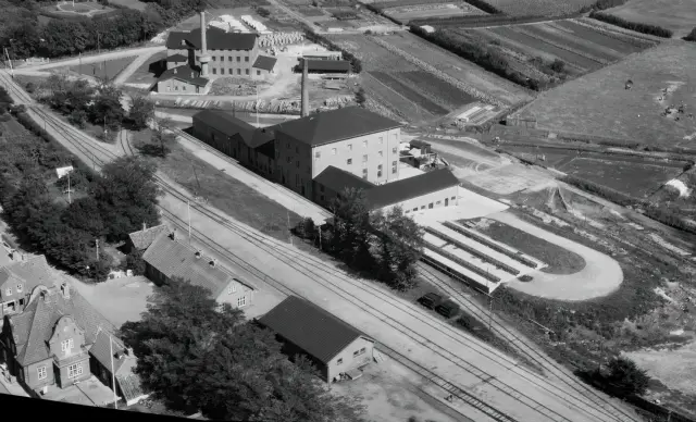 Billede af Dybvad Station.