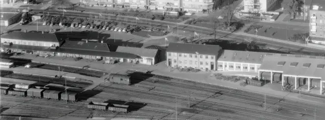 Billede af Randers Station.