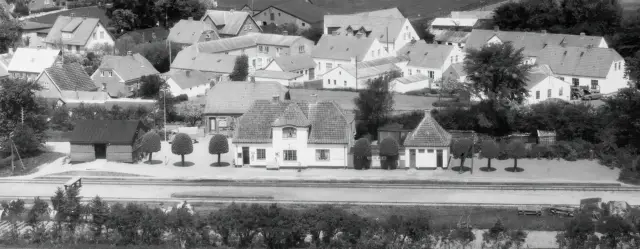 Billede af Havbro Station.
