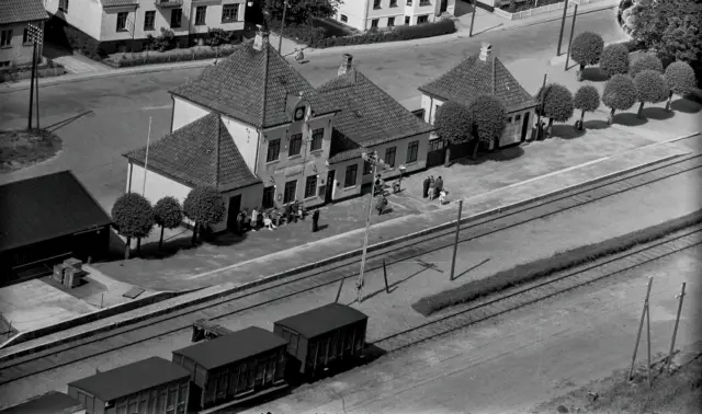 Billede af Farsø Station.