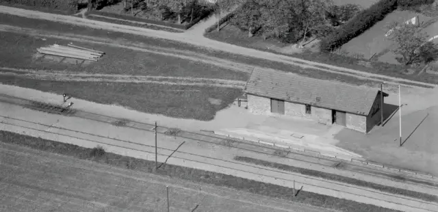 Billede af Storvorde Stations varehus.