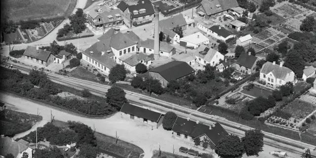 Billede af Bælum Station.