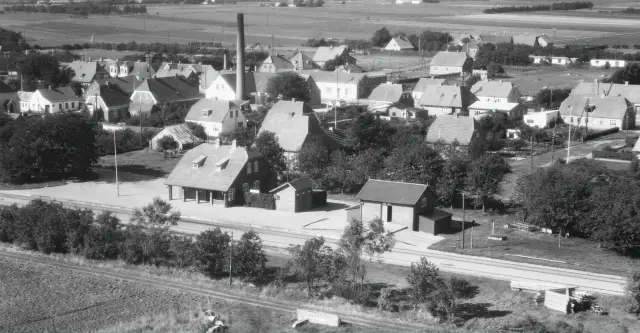 Billede af Janderup Station.