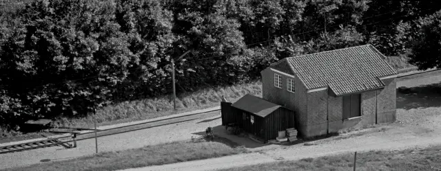 Billede af Vind Stations varehus.