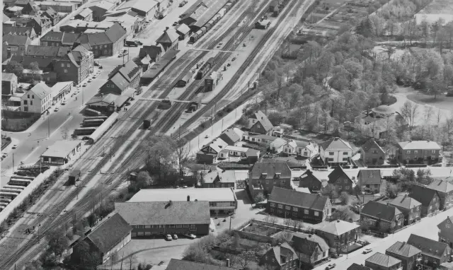 Billede af Herning Banegård.