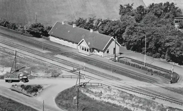 Billede af Handbjerg Station.