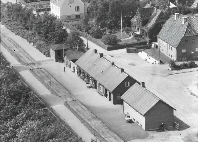 Billede af Jelling Station.