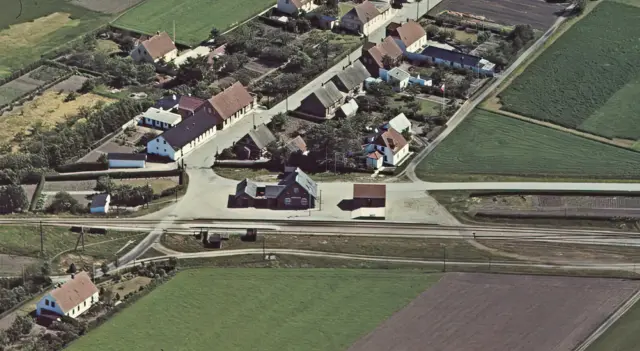 Billede af Hyllested Station.