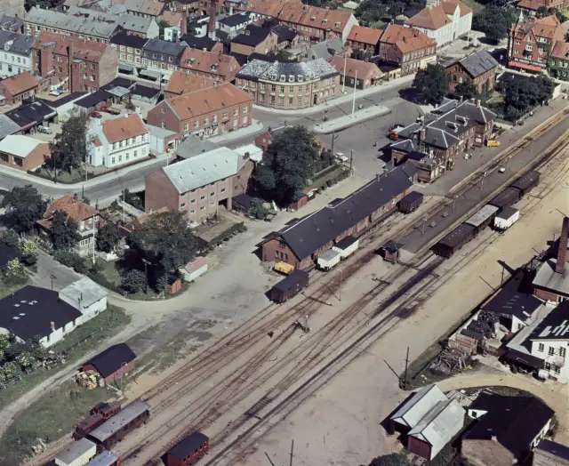 Billede af Odder Station.