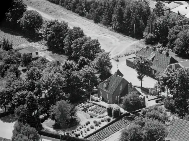 Billede af Nimtofte Station - her et par år efter banens nedlæggelse.