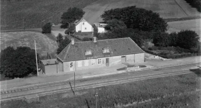 Billede af Vester Tørslev Station.