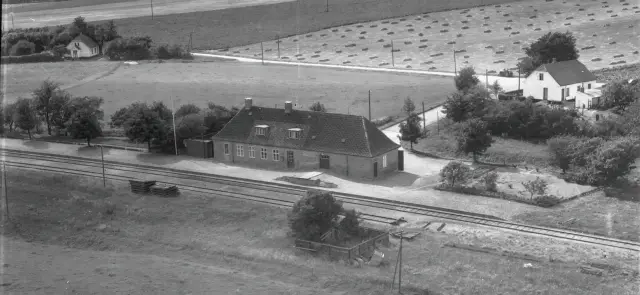 Billede af Vester Tørslev Station.