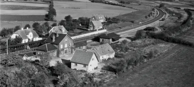 Billede af Daugård Station.