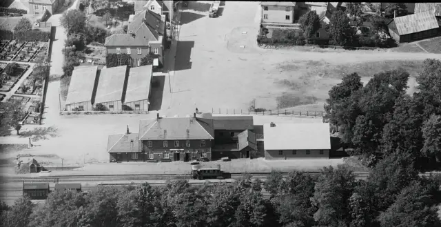 Billede af Hammel Station.